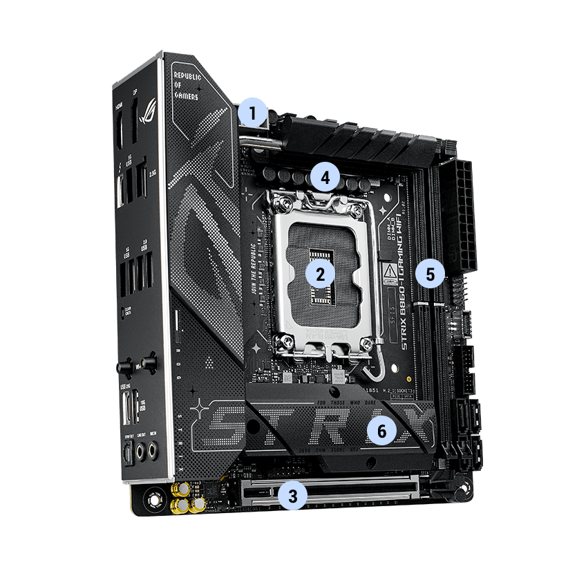 Strix  B860-I performance specifications