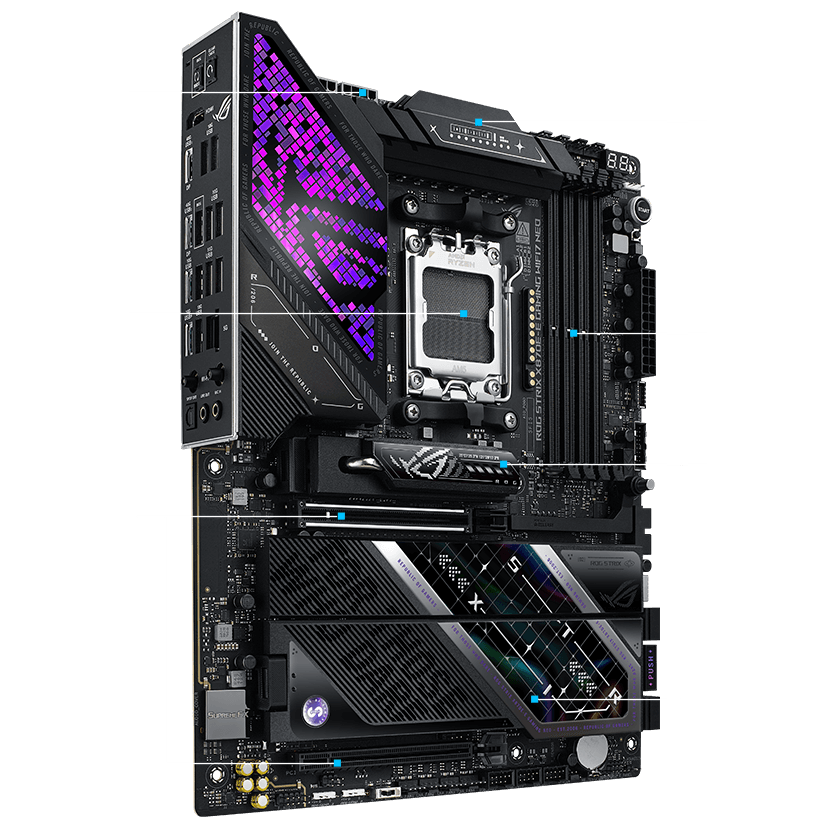 ROG Strix X870E-E Gaming WiFi7 Neo performance specifications