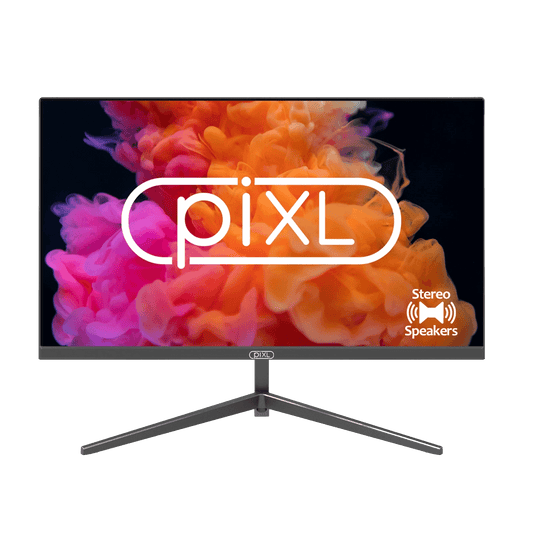 piXL PXD24VH 24" Full HD Monitor - Speakers, VGA & HDMI - Internal PSU - Tech Syndicate