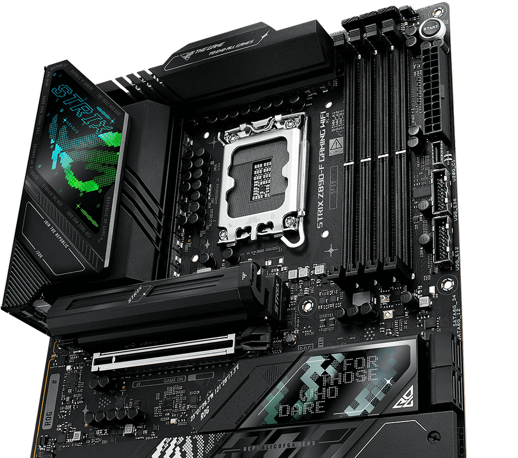 The ROG Strix Z890-F features 16+2+2 power stages rated for 110 amps.