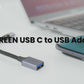 UGREEN USB-C to USB 3.0 OTG Adapter - Data Cable