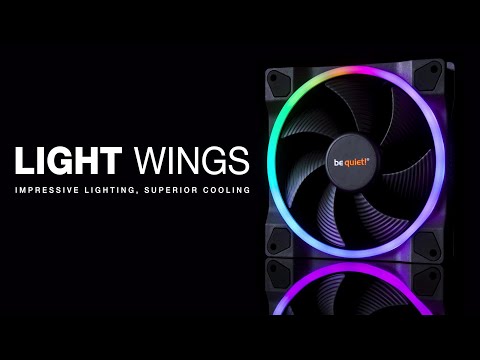 be quiet! Light Wings 120mm PWM High Speed ARGB Fan BL073