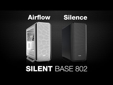 be quiet! Silent Base 802 Black Mid Tower Case BG039