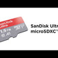 SanDisk Ultra UHS-1 microSD Card with SD Adapter - 32GB to 1TB