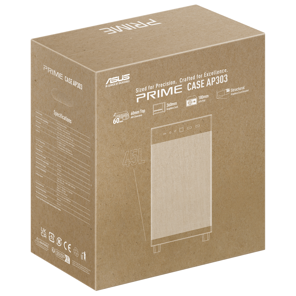ASUS Prime AP303 - Mesh Panel