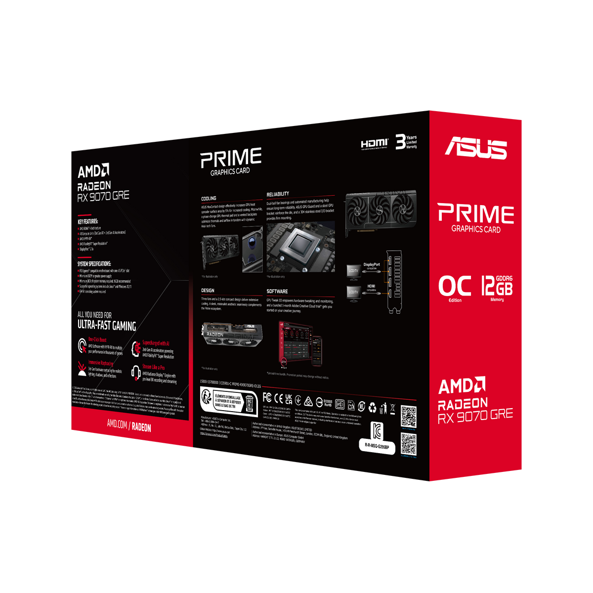 PRIME-RX9070GRE-O12G