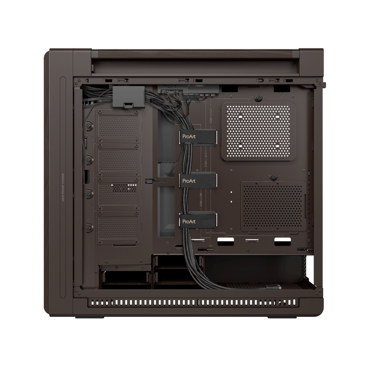 ProArt PA602 Wood Edition Retro Brown - Metal Panel