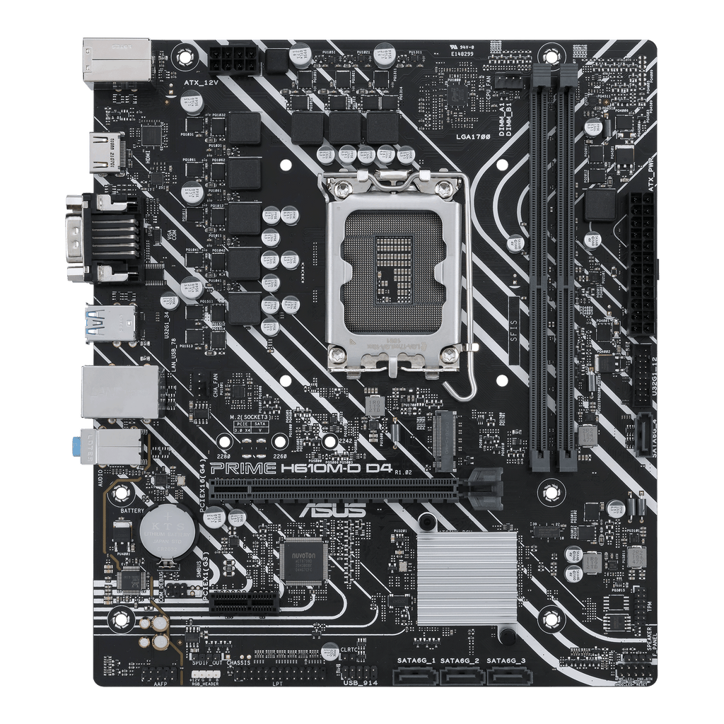 PRIME H610M-D D4
