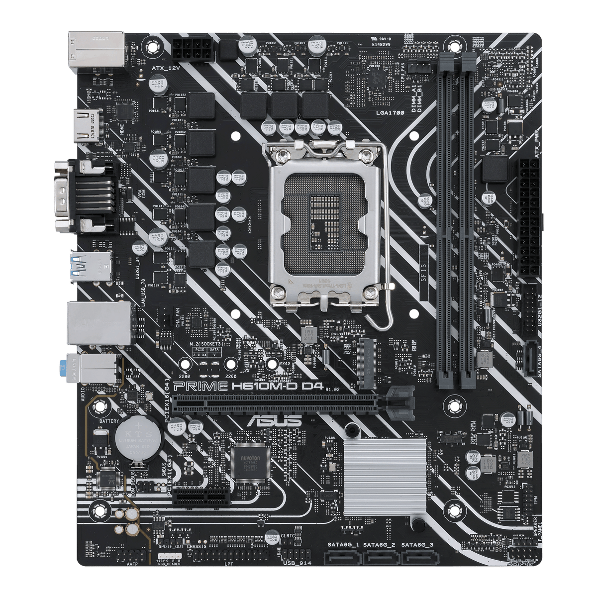 PRIME H610M-D D4