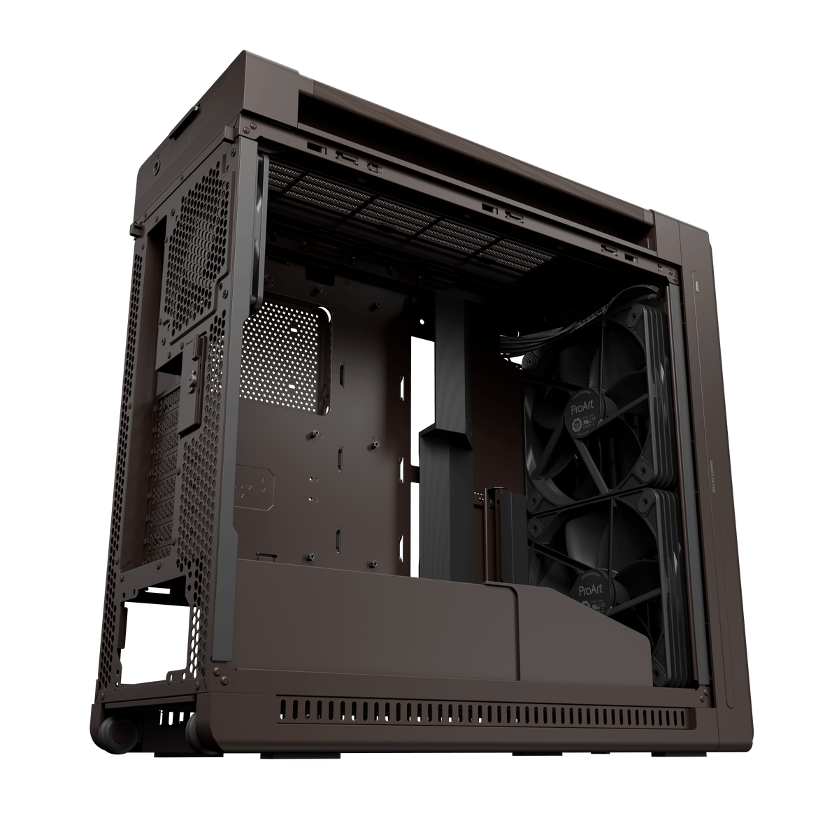 ProArt PA602 Wood Edition Retro Brown - Metal Panel
