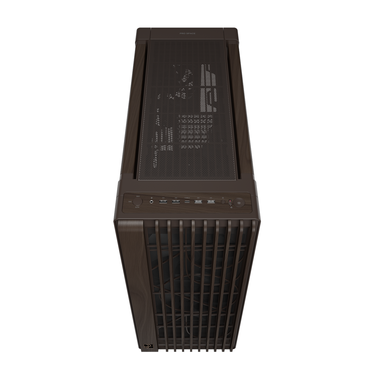 ProArt PA602 Wood Edition Retro Brown - Metal Panel