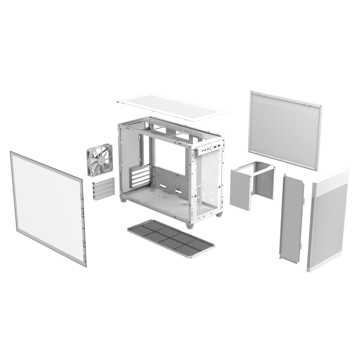 ASUS Prime AP201 Tempered Glass MicroATX Case