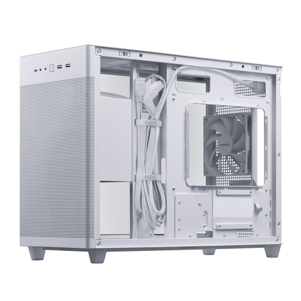 ASUS Prime AP201 Tempered Glass MicroATX Case