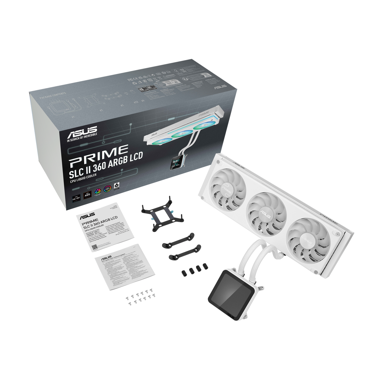 Prime SLC II 360 ARGB LCD White Edition