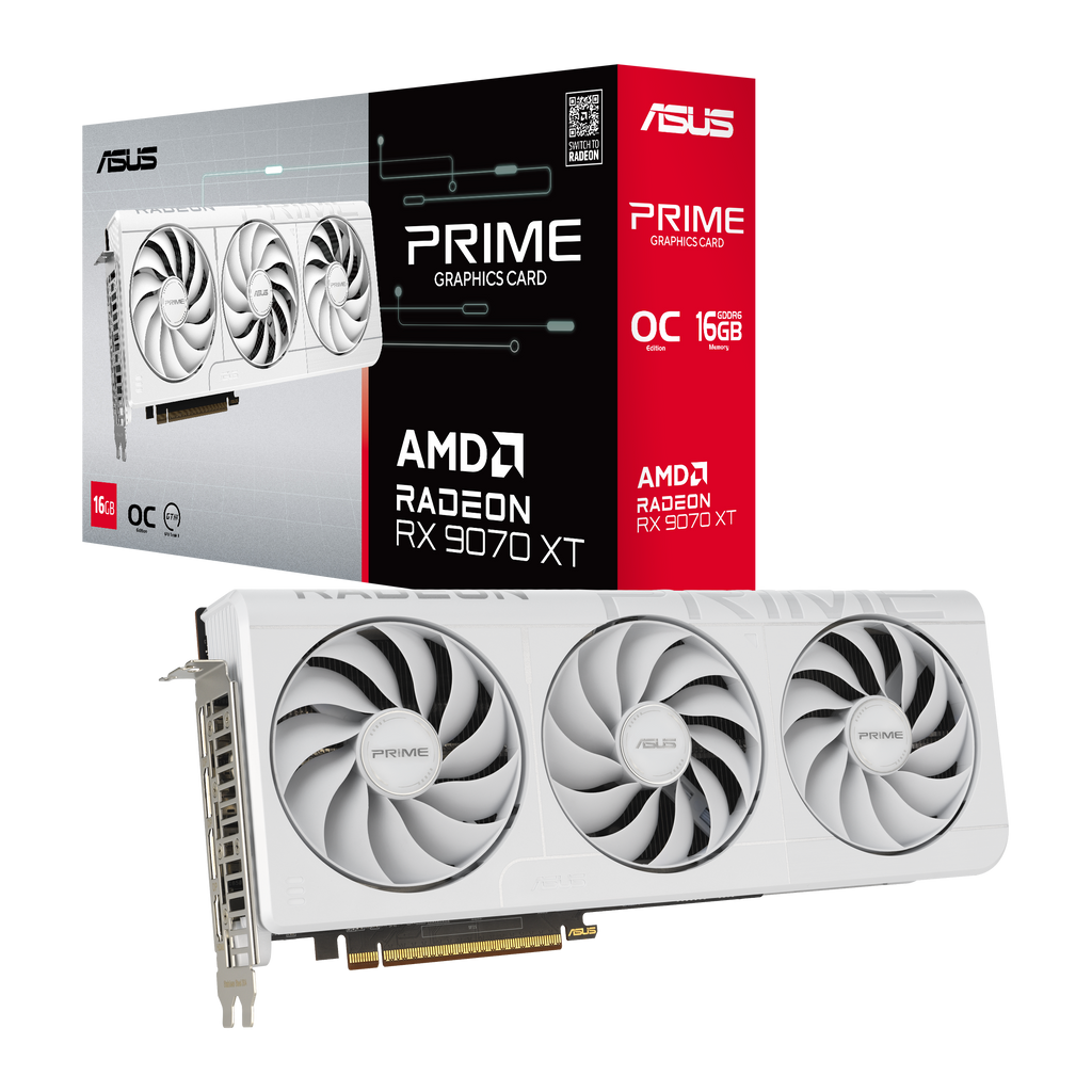 PRIME-RX9070XT-O16G-WHITE