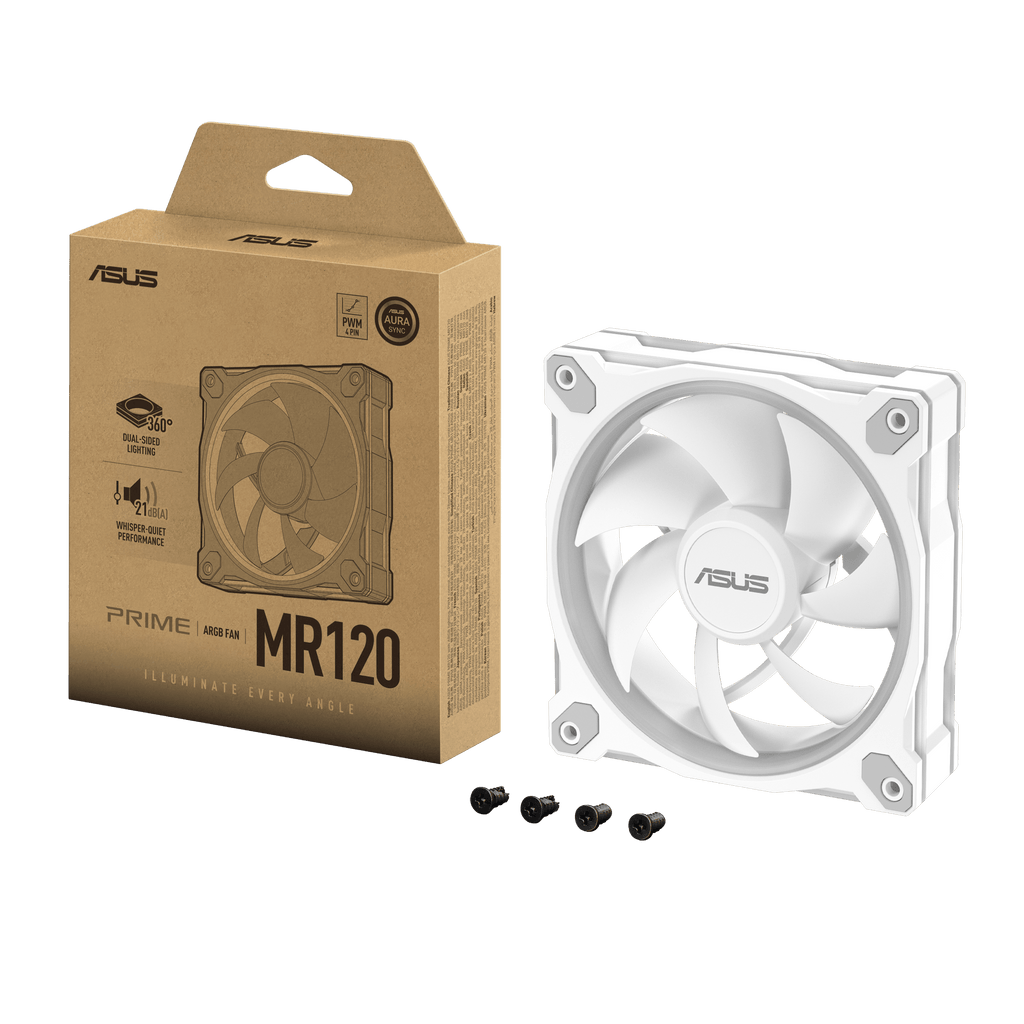 ASUS Prime MR120 ARGB Fan - Single Pack
