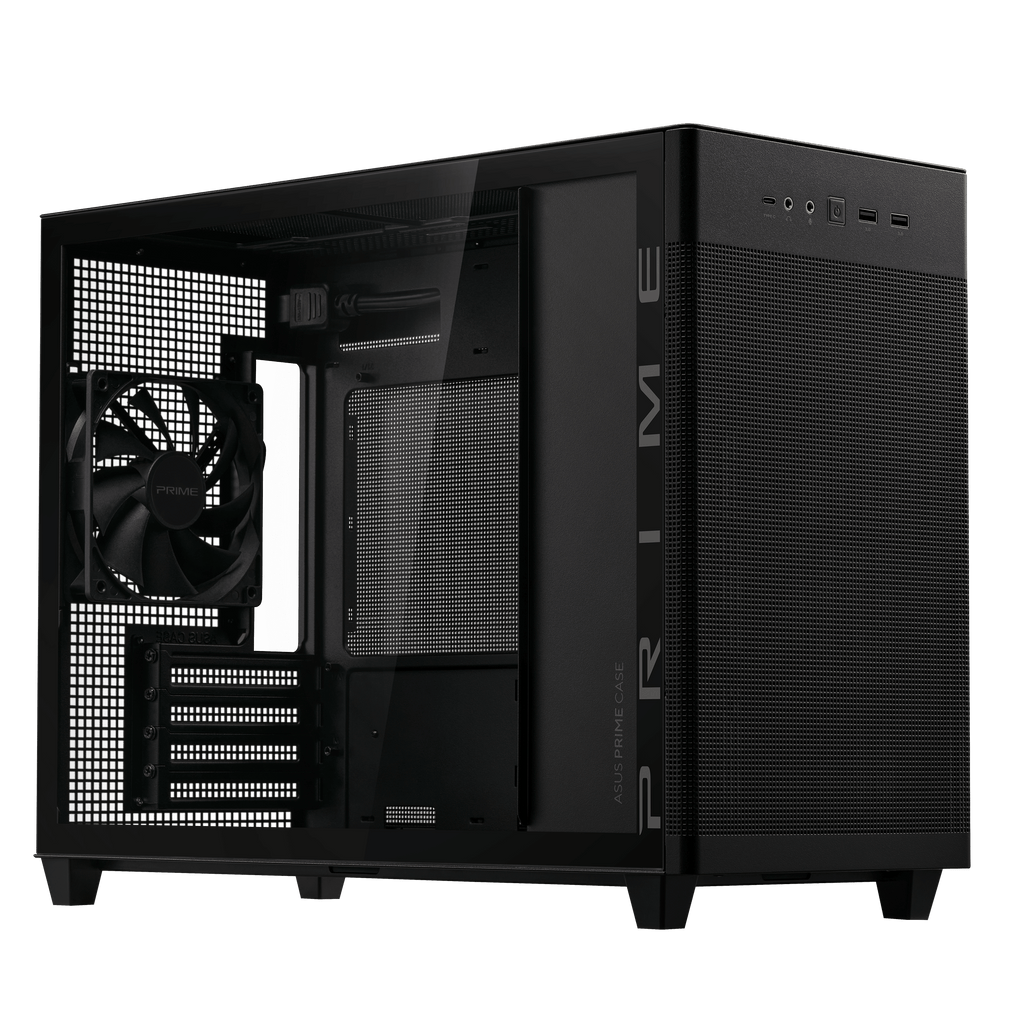 ASUS Prime AP201 Tempered Glass MicroATX Case