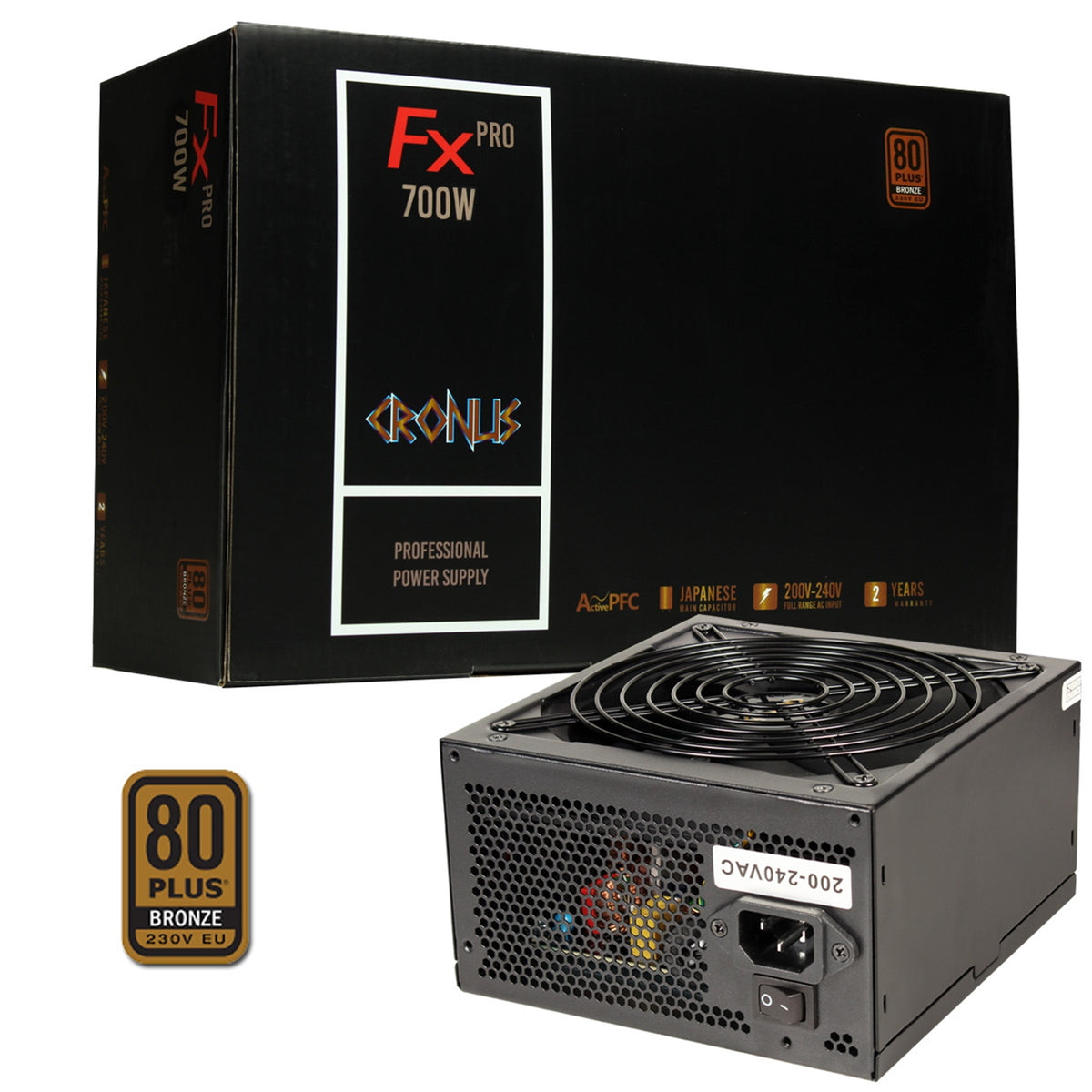 GAMEMAX RPG Rampage 700W 80+ Bronze Non-Modular PSU
