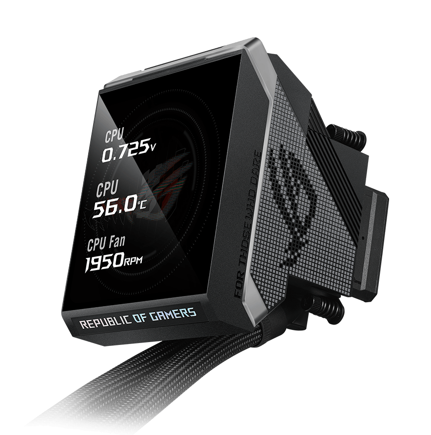 ASUS ROG Strix LC IV 360 AIO Liquid CPU Cooler ARGB LCD