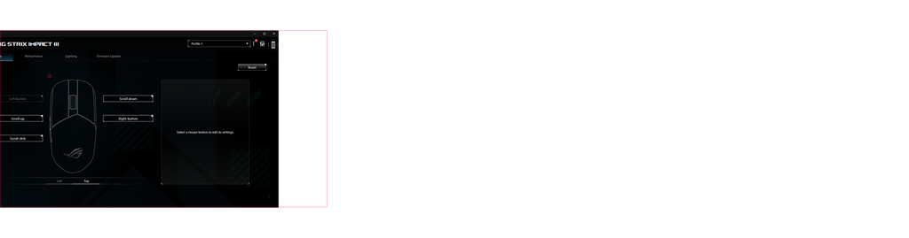 A GUI of ROG Armoury Crate