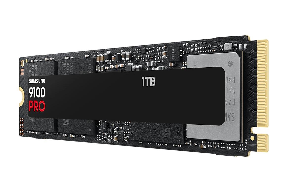 9100 PRO, PCIe 5.0, NVMe M.2 SSD R-Perspective Black 