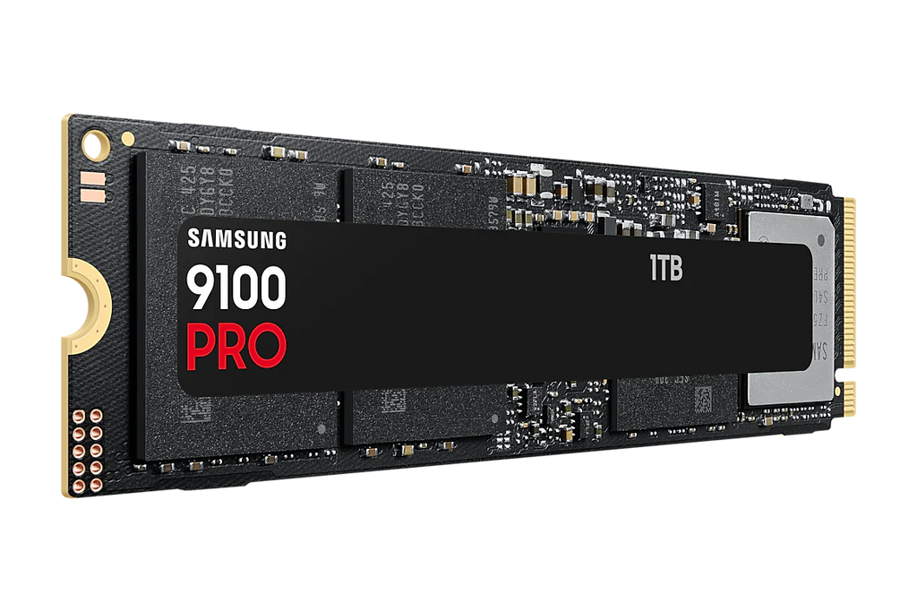 9100 PRO, PCIe 5.0, NVMe M.2 SSD L-Perspective Black 