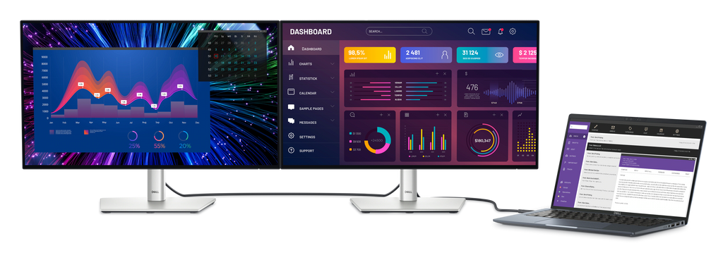  Dell UltraSharp 24 USB-C® Hub Monitor - U2424HE