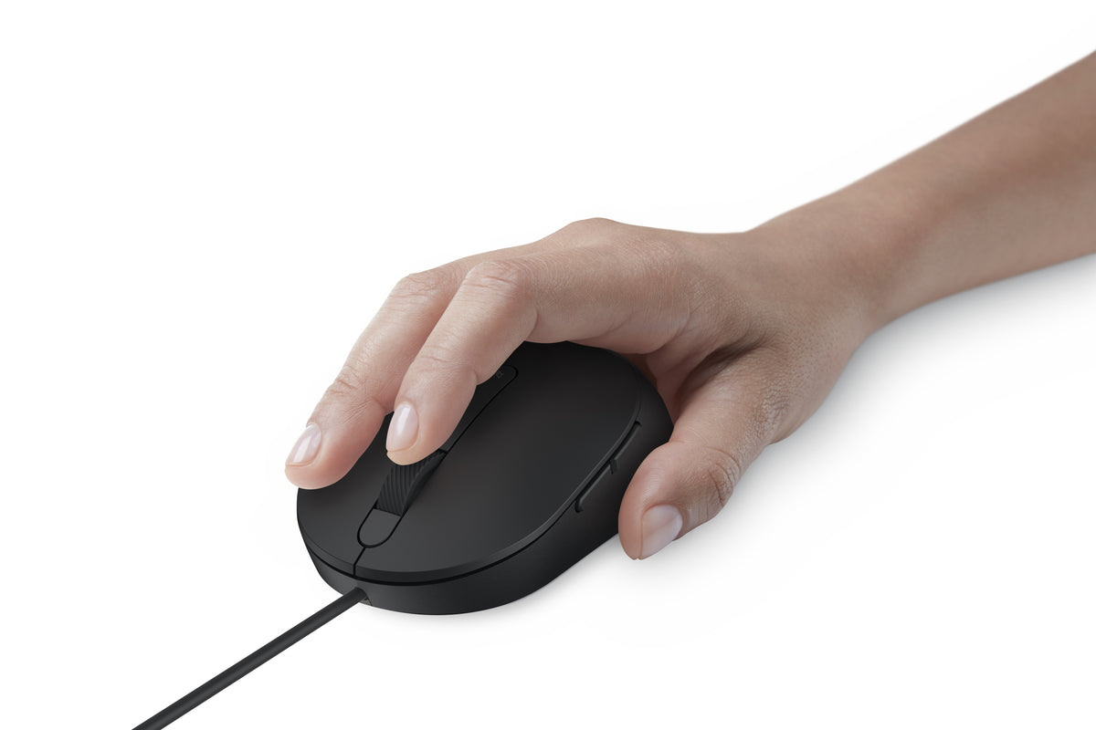 Dell Laser Wired Mouse MS3220 Black - 3200 DPI, USB