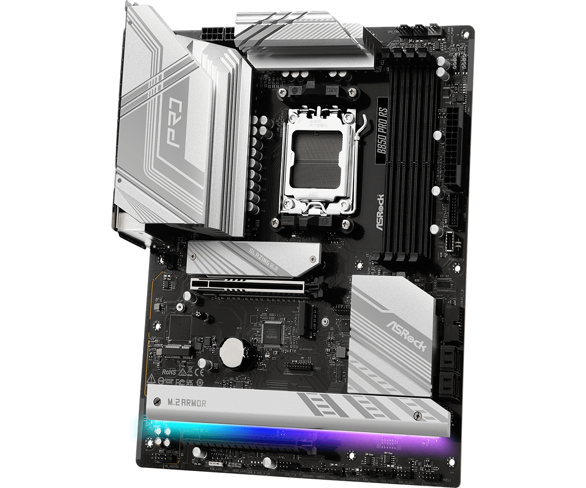 ASRock B850 Pro RS AM5 ATX Motherboard - view 5