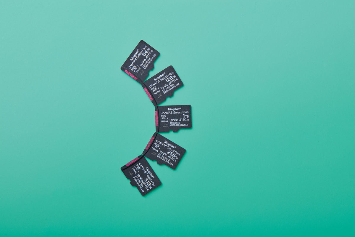 Kingston Canvas Select Plus microSDXC - 128GB / 256GB