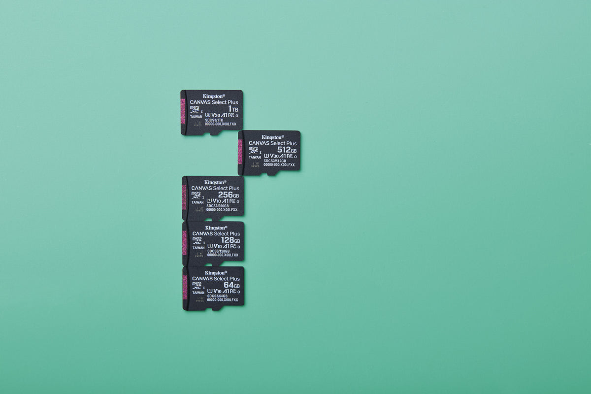 Kingston Canvas Select Plus 64GB microSDXC Card SDCS2