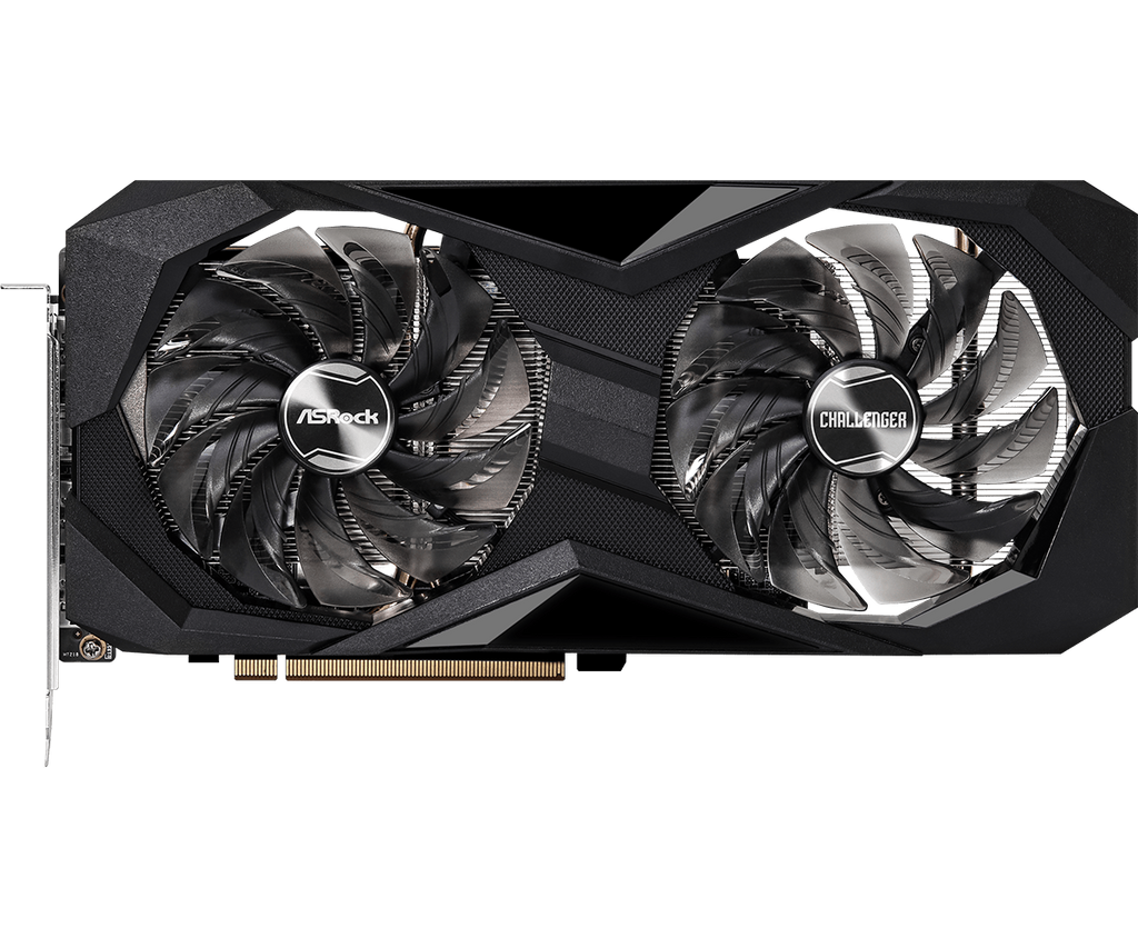 ASRock Radeon RX 7600 Challenger OC 8GB GDDR6 Graphics Card - view 2