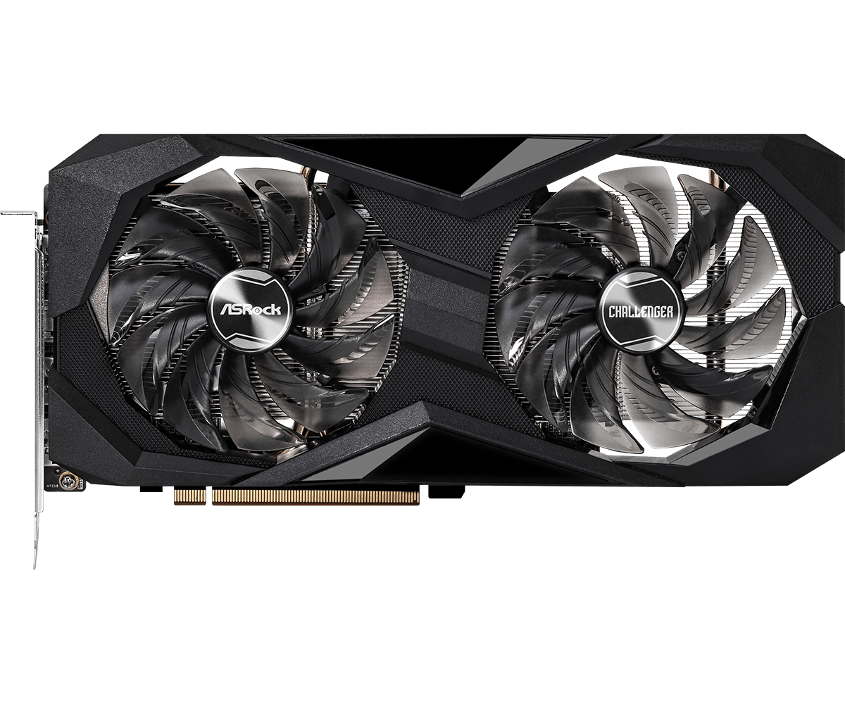 ASRock Radeon RX 7600 Challenger OC 8GB GDDR6 Graphics Card - view 2