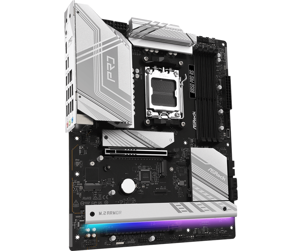 ASRock B850 Pro RS AM5 ATX Motherboard - view 4