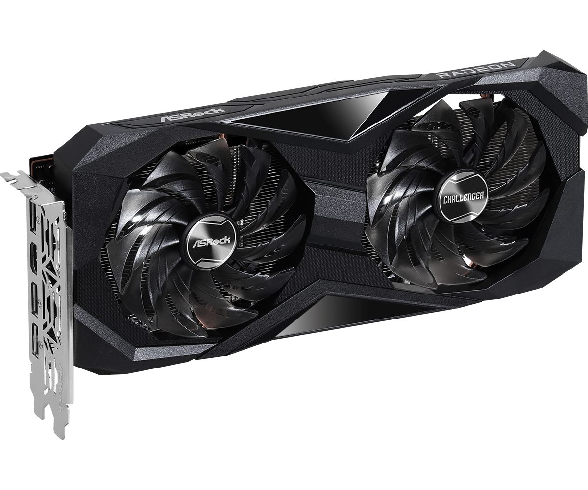 ASRock Radeon RX 7600 Challenger OC 8GB GDDR6 Graphics Card - view 4