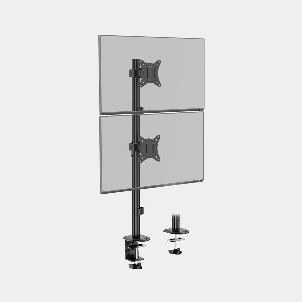 VonHaus Vertical Double Monitor Stand 13-32" VESA 75x75/100x100