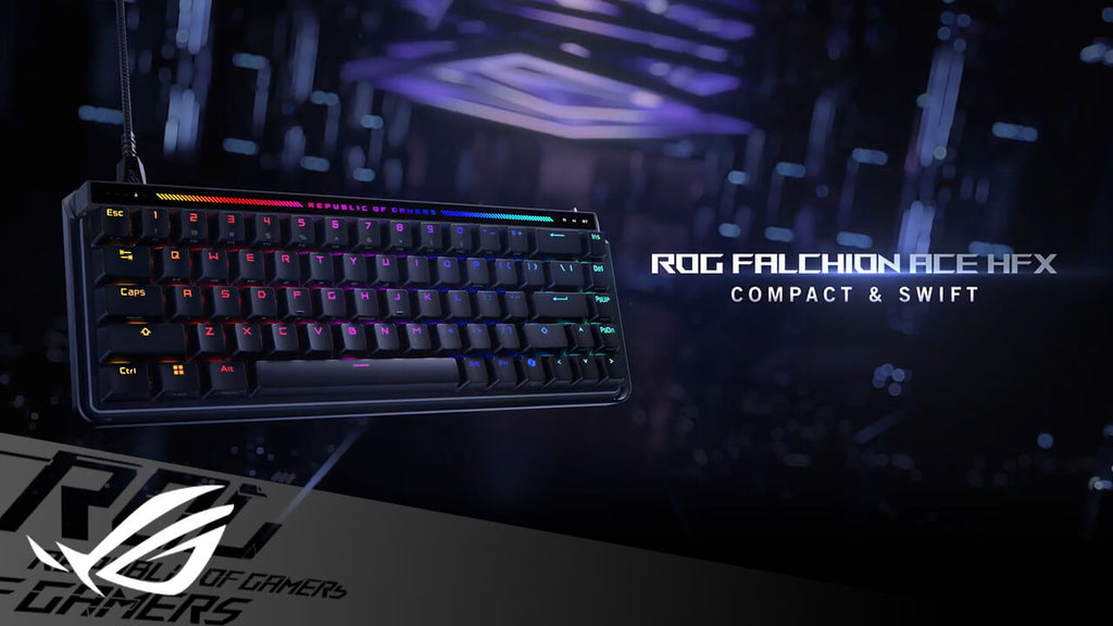 ROG Falchion Ace HFX product video cover