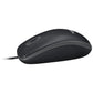 Logitech B100 Wired USB Optical Mouse Ambidextrous - Tech Syndicate 