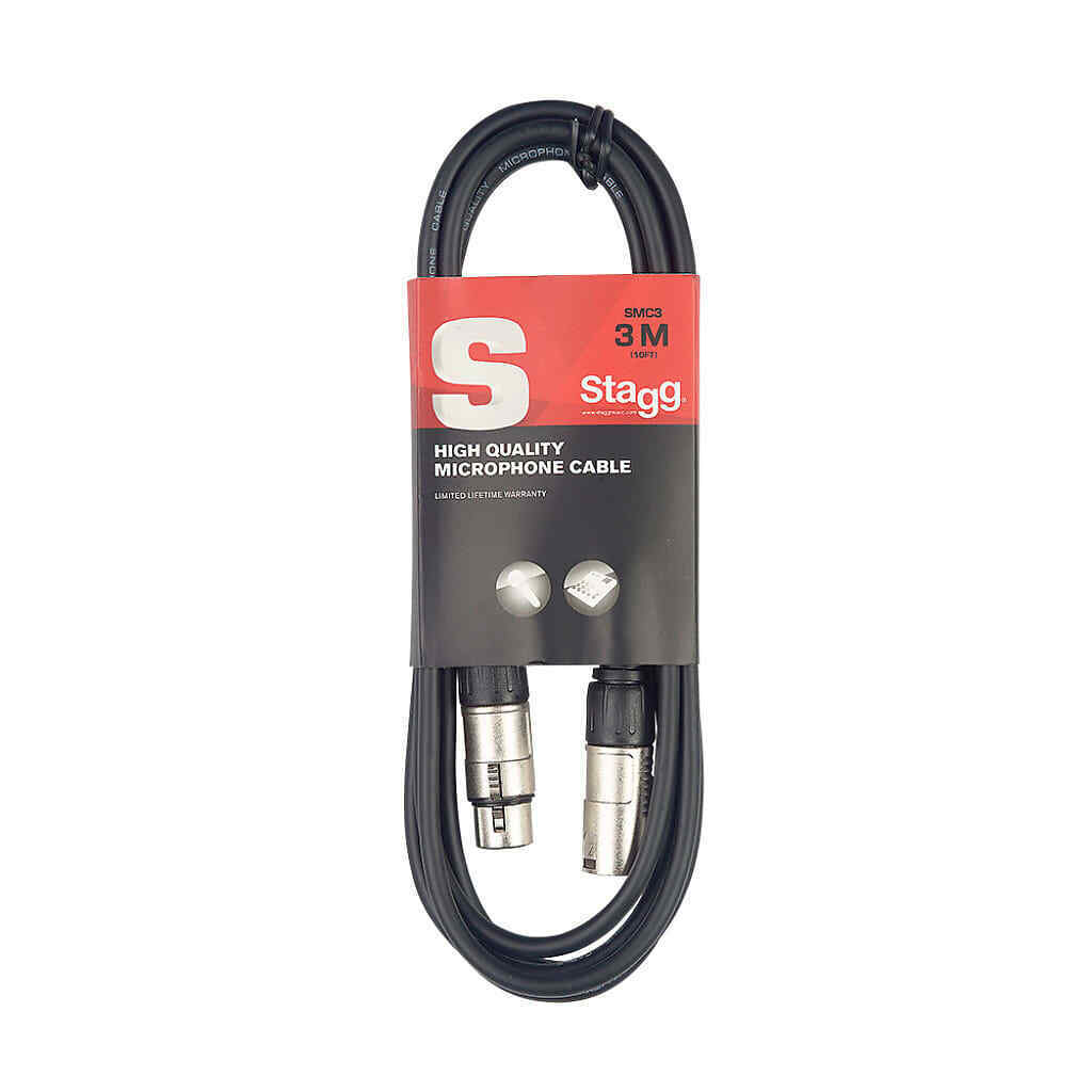 Stagg SMC XLR to XLR m/f Microphone Cable - Tech Syndicate 