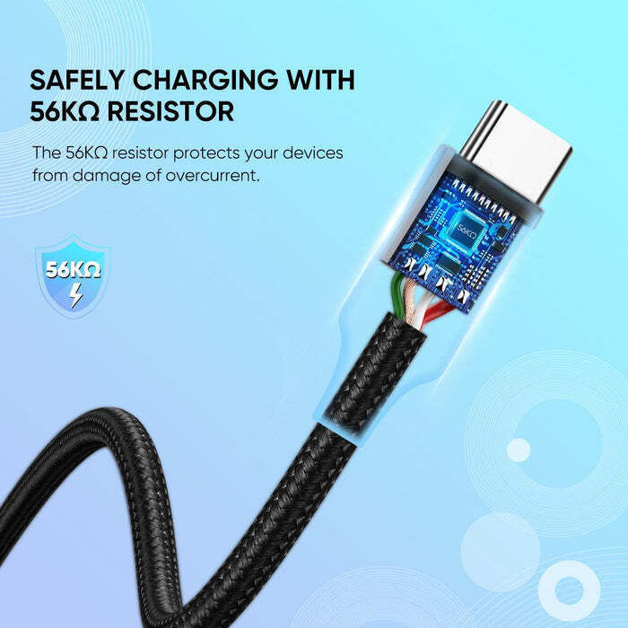 UGREEN 3A USB type to USB C Charging Cable - Quick Charge 3.0 & 2.0 - Tech Syndicate 